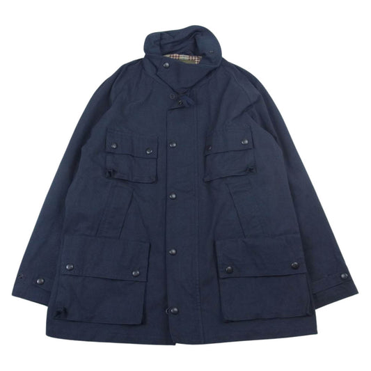 Nigel Cabourn ナイジェルケーボン 80340000006 HUNTING JACECKET HALFTEX ハーフテックス ハンティング ジャケット ネイビー系 48【中古】