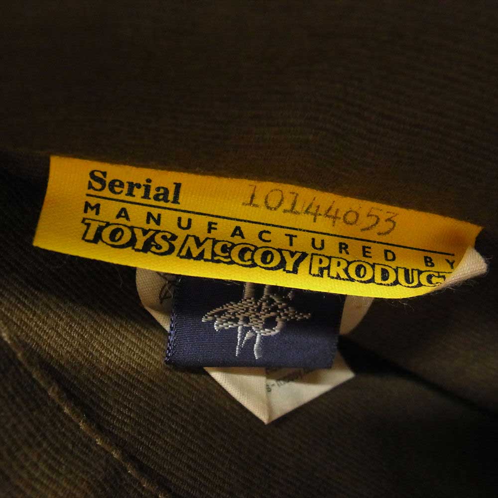 TOY'S McCOY トイズマッコイ TMJ1331 N-1 DECK JACKET デッキ ジャケット カーキ系 ダークブラウン系 38【中古】