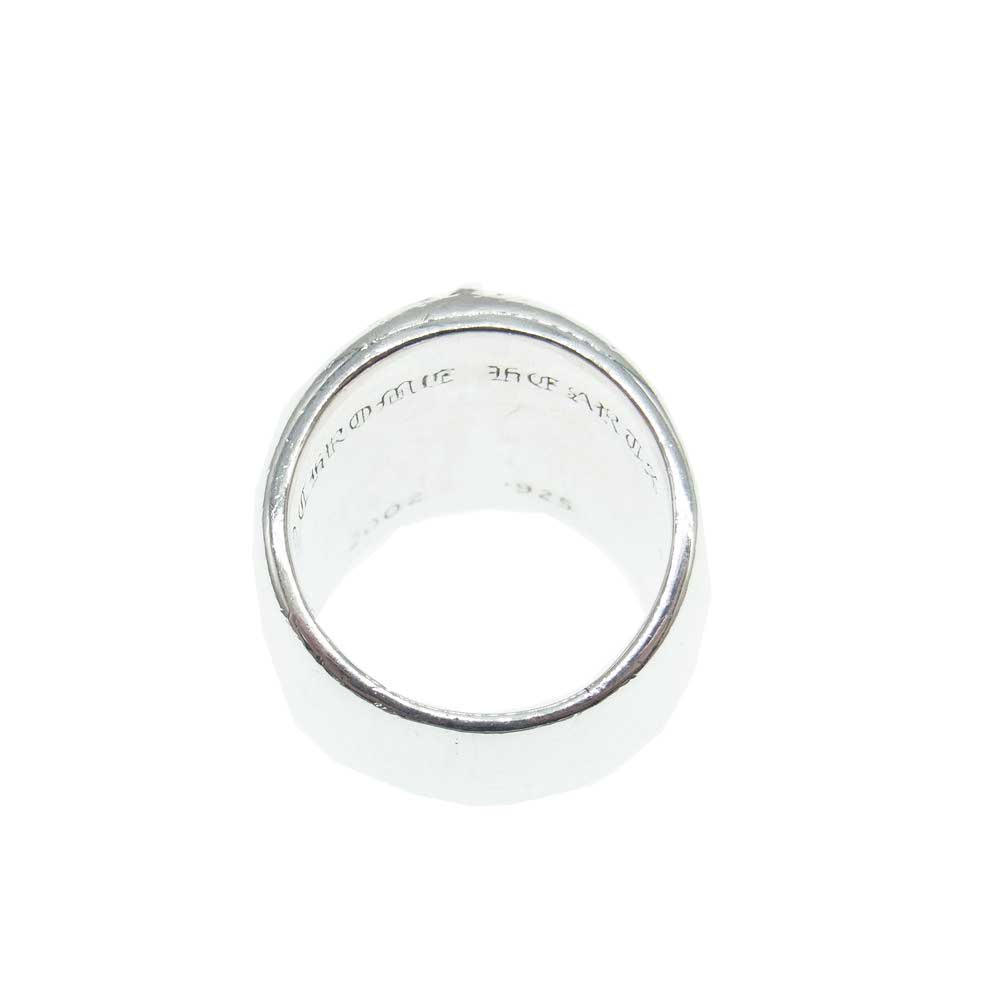CHROME HEARTS クロムハーツ（原本無） CLASSIC OVAL クラシック オーバル クロス リング シルバー系【中古】