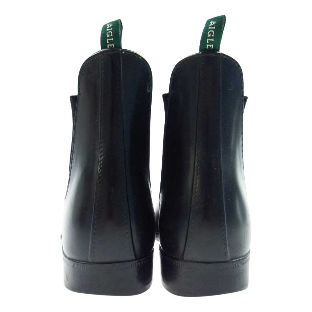 AIGLE エーグル レザー サイドゴア ブーツ 39【中古】