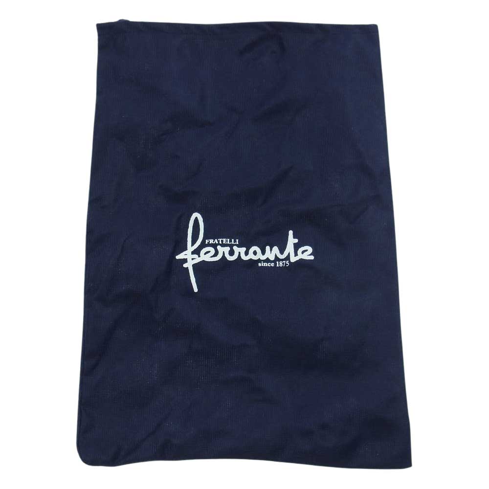 フェランテ CHIC ヴァンプ ローファー シューズ ネイビー系 5.5【中古】