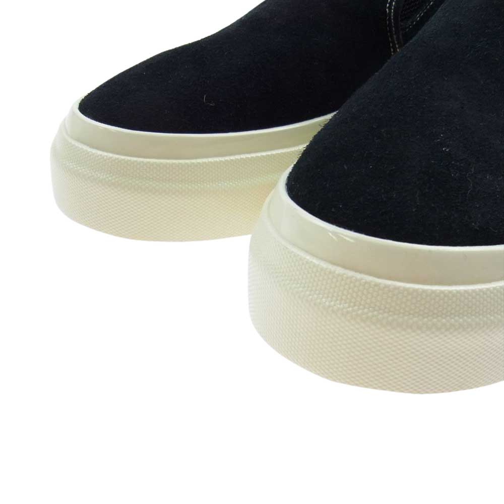 JUNYA WATANABE COMME des GARCONS MAN ジュンヤワタナベコムデギャルソンマン WJ-K106-001 Stepney Workers Club ステファニーワーカーズクラブ Wネーム スウェード スニーカー ブラック系 42 27.0ｃｍ【中古】