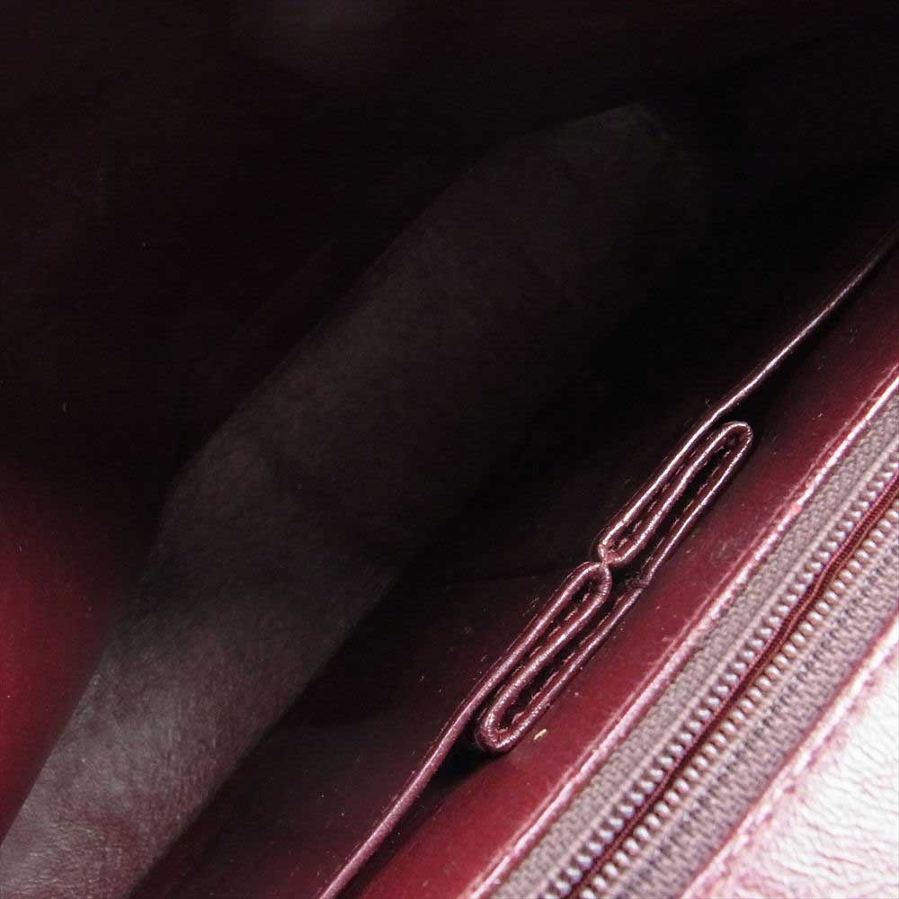 CHANEL シャネル マトラッセ ダブルフラップ ゴールド金具 ダブルチェーン ショルダーバッグ ブラック系【中古】