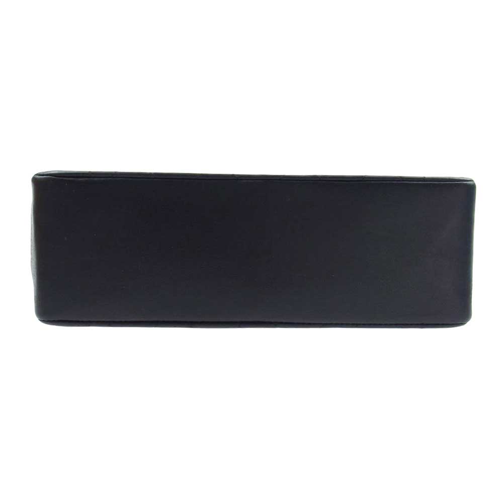 CHANEL シャネル ダイアナ22 マトラッセ ゴールド金具 シングルチェーン ショルダーバッグ ブラック系【中古】