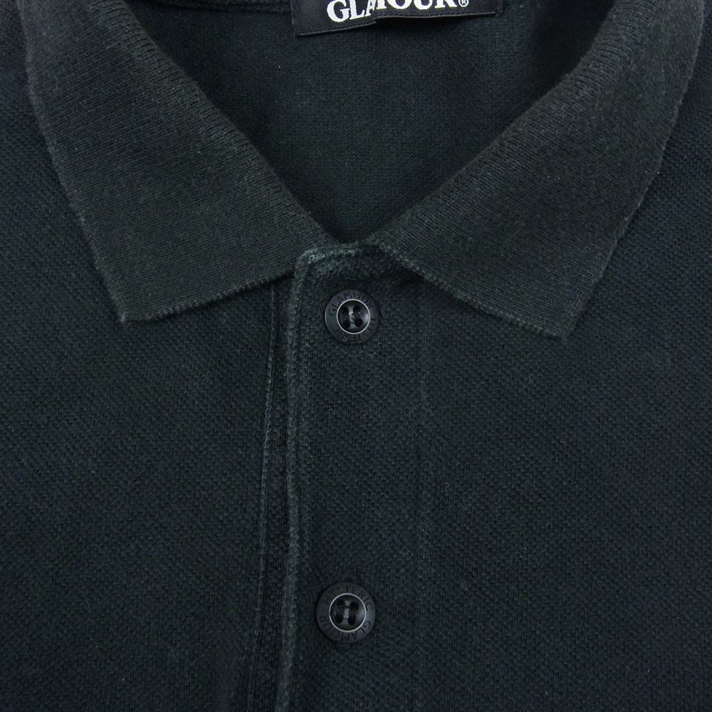 HYSTERIC GLAMOUR ヒステリックグラマー 4CH-0543 ガールプリント ポロ 半袖 シャツ ブラック系 L【中古】