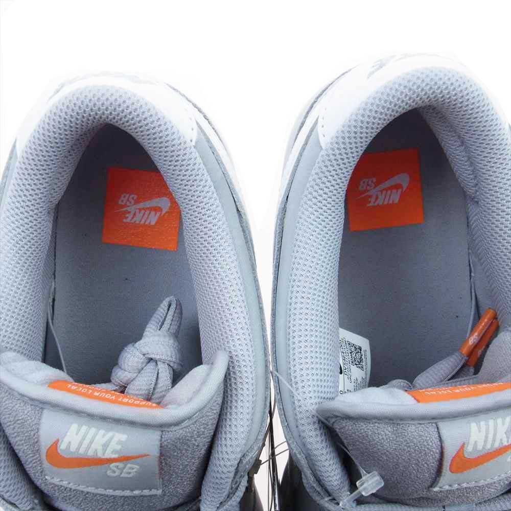 NIKE ナイキ DV5464-001 SB Dunk Low PRO ISO Orange Label ダンク ロー プロ オレンジレーベル ローカット スニーカー グレー系 28cm【新古品】【未使用】【中古】