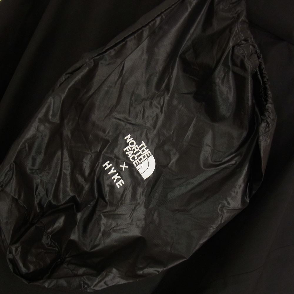 THE NORTH FACE ノースフェイス NP192HY × HYKE ハイク Military Coat ミリタリー コート ブラック系 M【中古】
