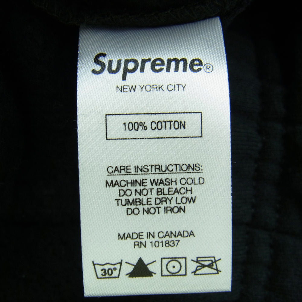 Supreme シュプリーム 21SS Small Box Sweatpant スモール ボックス ロゴ スウェット パンツ ブラック系 S【極上美品】【中古】