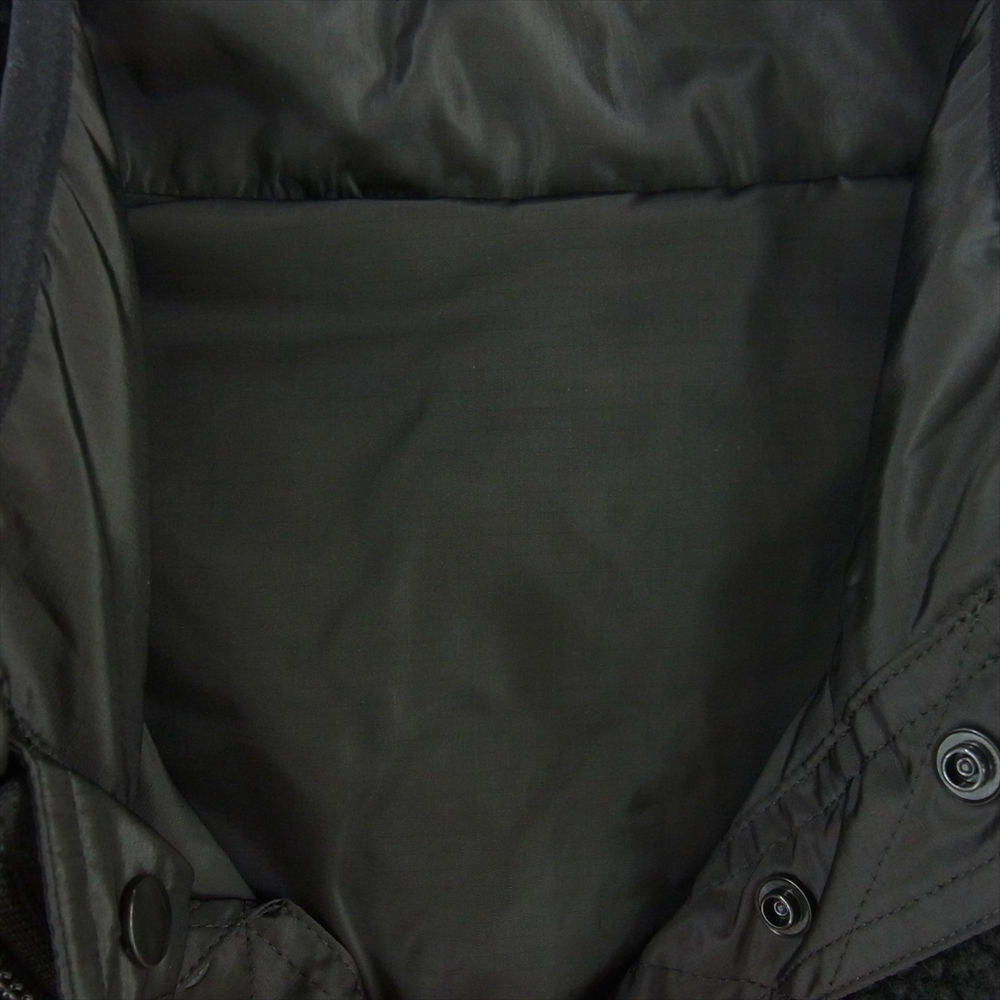 Supreme シュプリーム 18AW Reversible Logo Fleece Jacket リバーシブル ロゴ フリース ジャケット ブラック系 オフホワイト系 グレー系 M【極上美品】【中古】