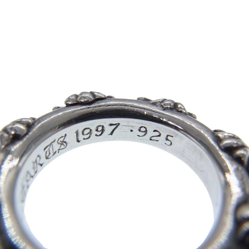 CHROME HEARTS クロムハーツ（原本有） CROSS BAND クロスバンド リング シルバー系 12号【中古】