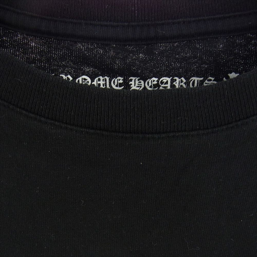 CHROME HEARTS クロムハーツ（原本無） 国内正規品 MATTY BOY PPO Pretense Tee マッティボーイ プリテンス 胸ポケット 半袖 Tシャツ ブラック系 L【中古】