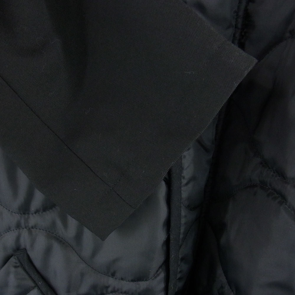 Yohji Yamamoto ヨウジヤマモト GroundY 20AW GR-J04-800 QUILTED HOOD COAT グラウンドワイ キルティング フードコート ブラック系 3【美品】【中古】