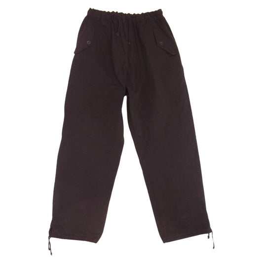 JUNYA WATANABE COMME des GARCONS MAN ジュンヤワタナベコムデギャルソンマン AD2003 WM-T027 ウエストゴム 裾ドローコード カーゴパンツ ブラック系 L【中古】