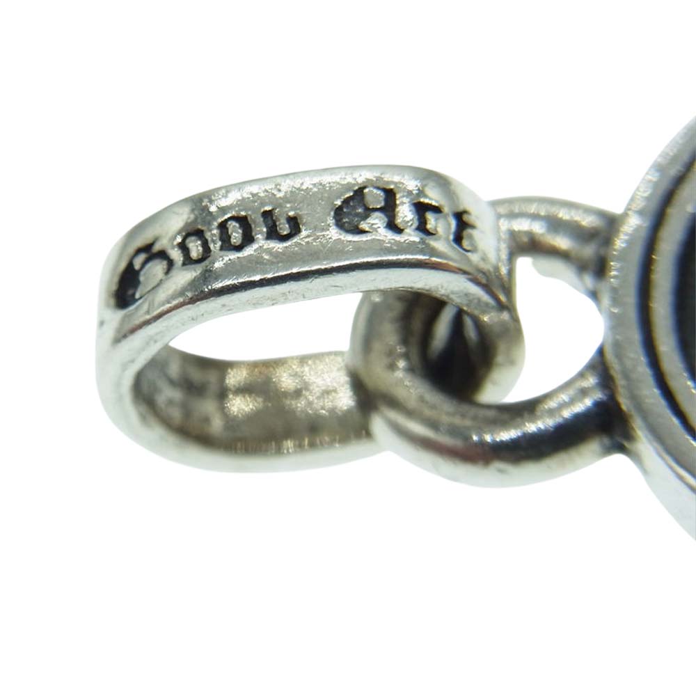 グッド アート ハリウッド ギャランティ付属 SMALL ROSETTE PENDANT/1 ブルーサファイヤ フラワーボール スモール ロゼット ペンダントトップ シルバー系【中古】