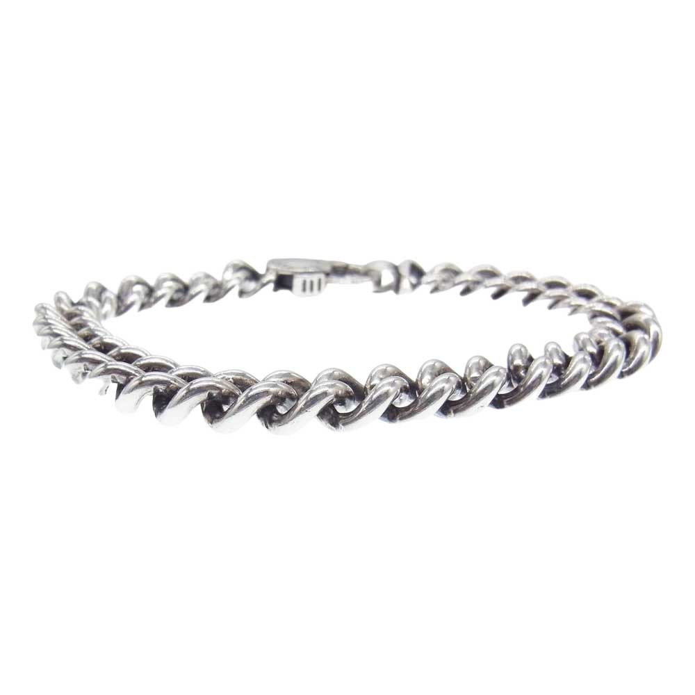 グッド アート ハリウッド GABRCC5 ギャランティ付属 CURB CHAIN #5 BRACELET カーブチェーン ブレスレット シルバー系【中古】