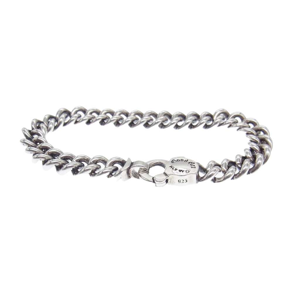 グッド アート ハリウッド GABRCC5 ギャランティ付属 CURB CHAIN #5 BRACELET カーブチェーン ブレスレット シルバー系【中古】