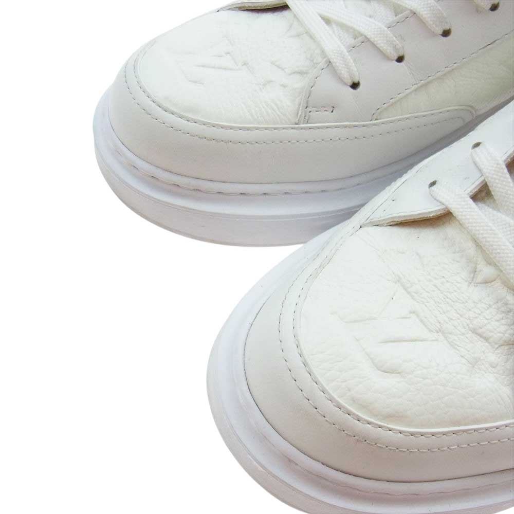 LOUIS VUITTON ルイ・ヴィトン 1A8V3L ビバリーヒルズ ライン モノグラム スニーカー ホワイト系 ライトブラウン系 8.5【中古】