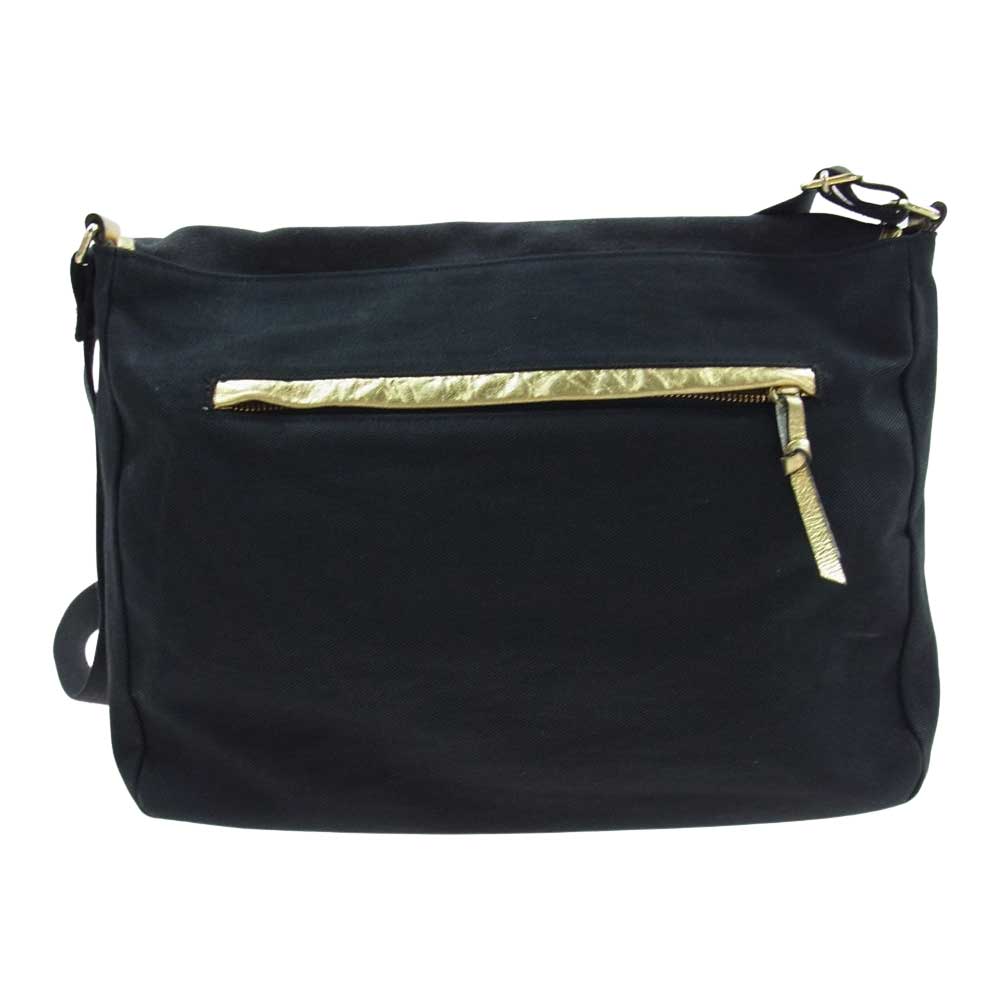 Vivienne Westwood ヴィヴィアンウエストウッド 果物籠を持つ少年 カラヴァッジョ メッセンジャー ショルダーバッグ ブラック系【中古】