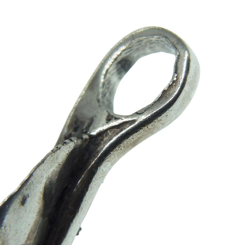 ARIZONA FREEDOM アリゾナフリーダム K18 唐草入り 右向き 先金 フェザー ペンダントトップ シルバー系【中古】