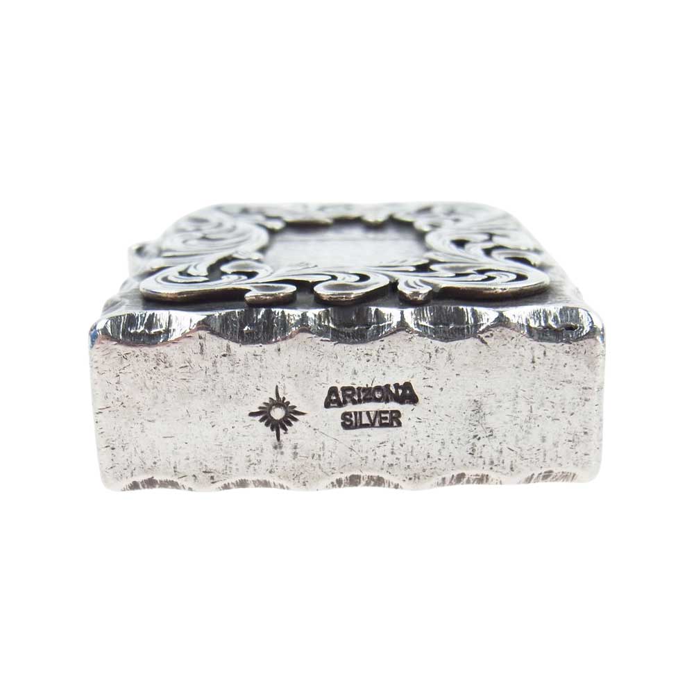 ARIZONA FREEDOM アリゾナフリーダム ZIPPO SV浮き彫り唐草 ジッポ オイルライター シルバー系【中古】