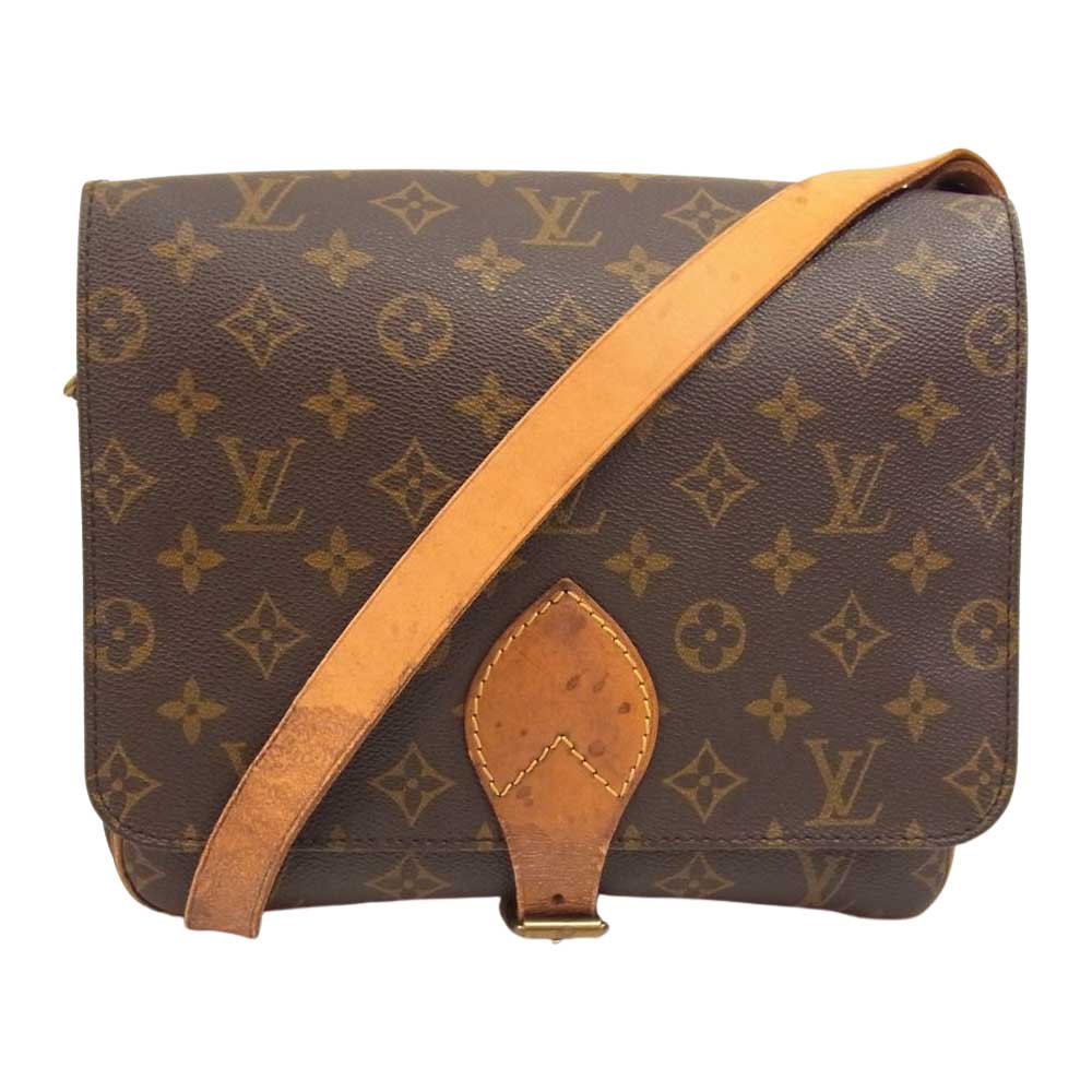 LOUIS VUITTON ルイ・ヴィトン M51252 モノグラム カルトシエールGM ショルダー バッグ ブラウン系【中古】