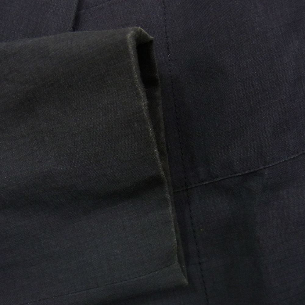 FRANK LEDER フランクリーダー リネンコットン 包みボタン 2B ブレザー テーラードジャケット  ネイビー系 M【中古】