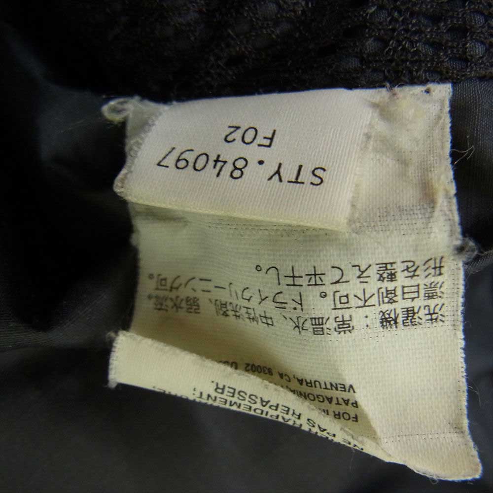 patagonia パタゴニア 02AW 84097 ヴィンテージ 02年 DAS PARKA ダスパーカ 中綿 インサレーション ジャケット ブラック系 XS【中古】