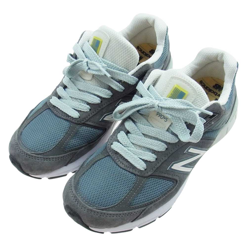 NEW BALANCE ニューバランス M990BE5 SSZ Akio Hasegawa AH 長谷川昭雄 USA性 ローカット スニーカー グレー系 26cm【極上美品】【中古】