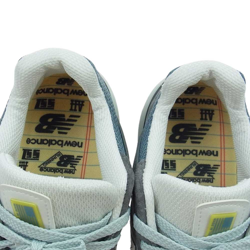 NEW BALANCE ニューバランス M990BE5 SSZ Akio Hasegawa AH 長谷川昭雄 USA性 ローカット スニーカー グレー系 26cm【極上美品】【中古】