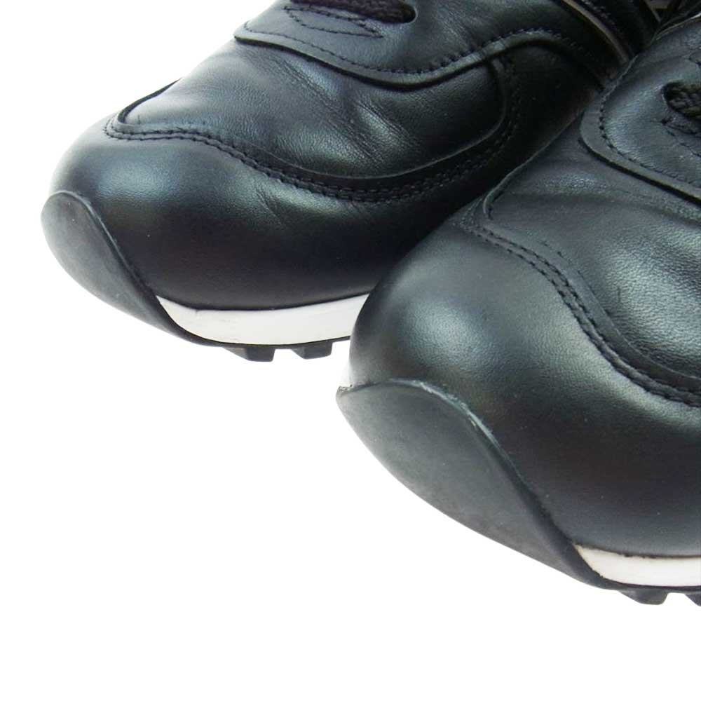 NEW BALANCE ニューバランス M576KKL MADE IN ENGLAND 英国製 オールレザー ローカット スニーカー ブラック系 US8(26cm)【中古】