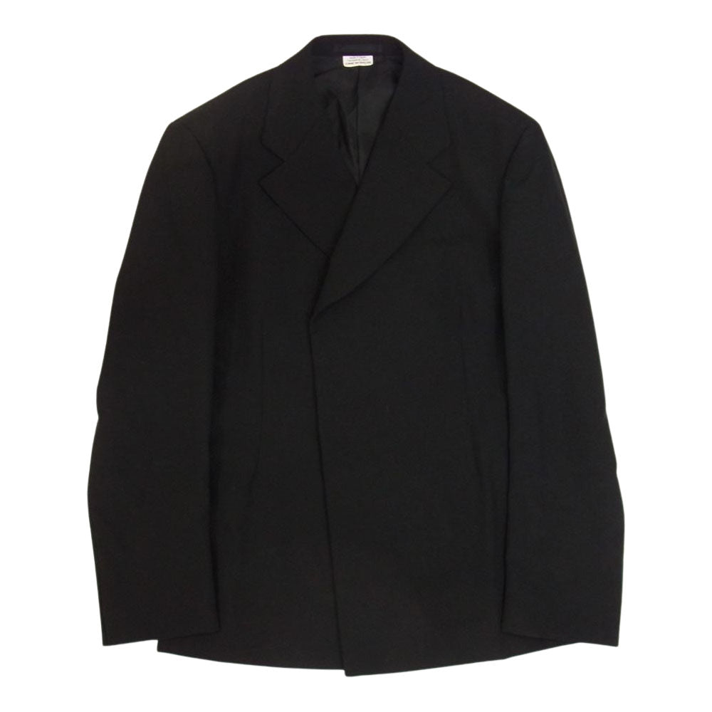 COMME des GARCONS HOMME PLUS コムデギャルソンオムプリュス 21SS PG-J053 AD2020 フックボタン ウール テーラードジャケット ブラック系 S【中古】