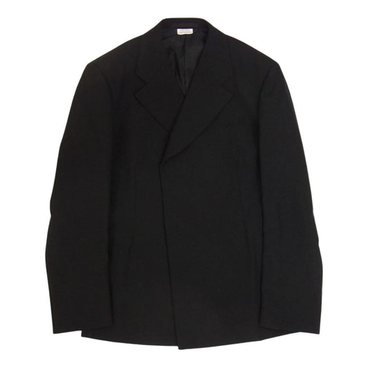 COMME des GARCONS HOMME PLUS コムデギャルソンオムプリュス 21SS PG-J053 AD2020 フックボタン ウール テーラードジャケット ブラック系 S【中古】