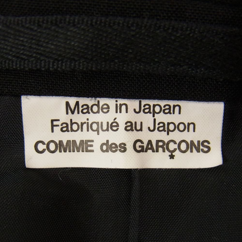 COMME des GARCONS HOMME PLUS コムデギャルソンオムプリュス 21SS PG-J053 AD2020 フックボタン ウール テーラードジャケット ブラック系 S【中古】