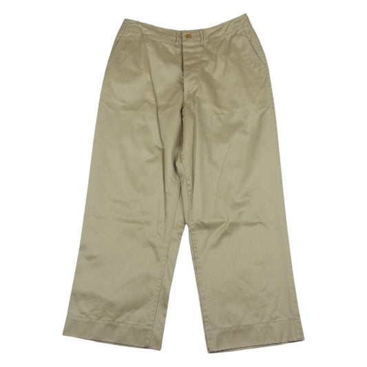 アプレッセ 22SS 22SAP-04-09M US ARMY Chino Trousers チノ トラウザース パンツ ベージュ系 1【中古】