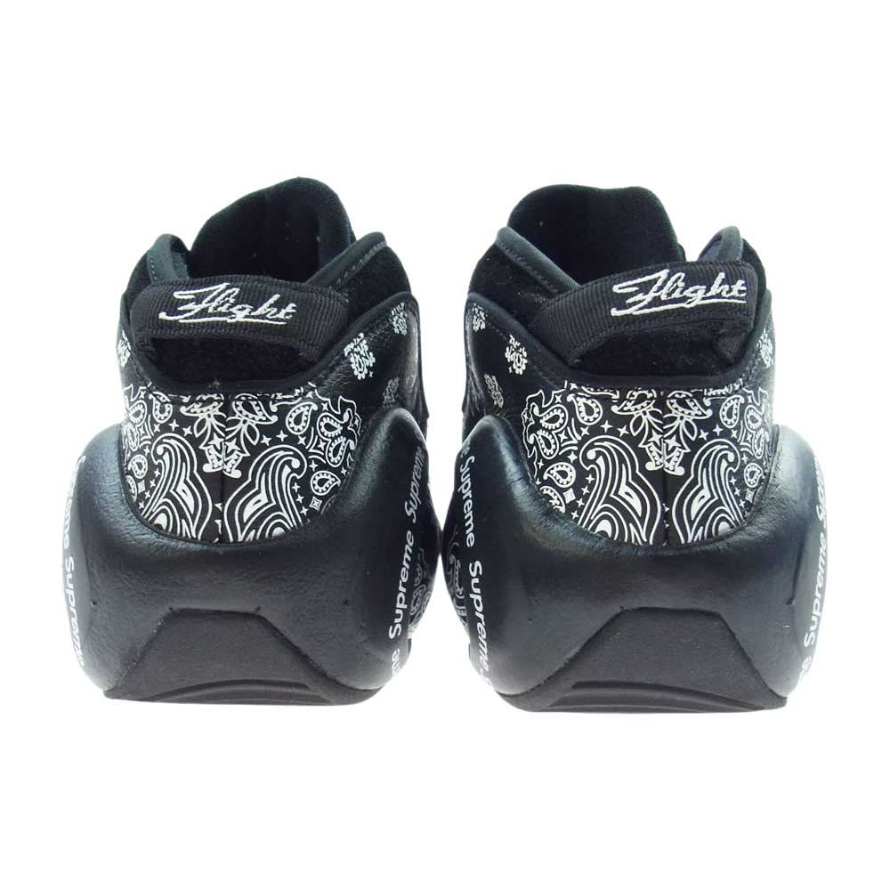 Supreme シュプリーム 22SS DJ8604-001 × NIKE ナイキ AIR ZOOM FLIGHT 95 エアズームフライト ハイカット スニーカー ブラック系 ホワイト系 26.5【中古】