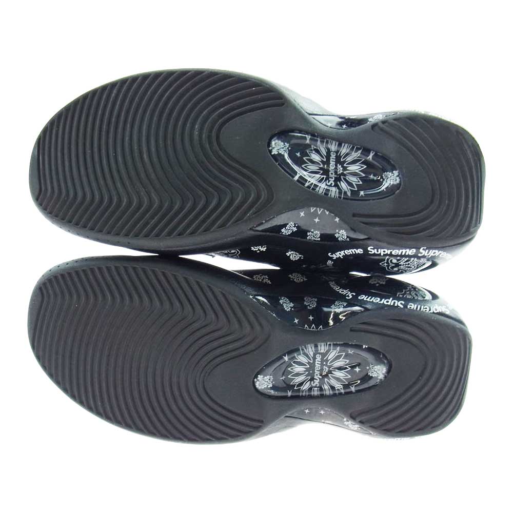 Supreme シュプリーム 22SS DJ8604-001 × NIKE ナイキ AIR ZOOM FLIGHT 95 エアズームフライト ハイカット スニーカー ブラック系 ホワイト系 26.5【中古】