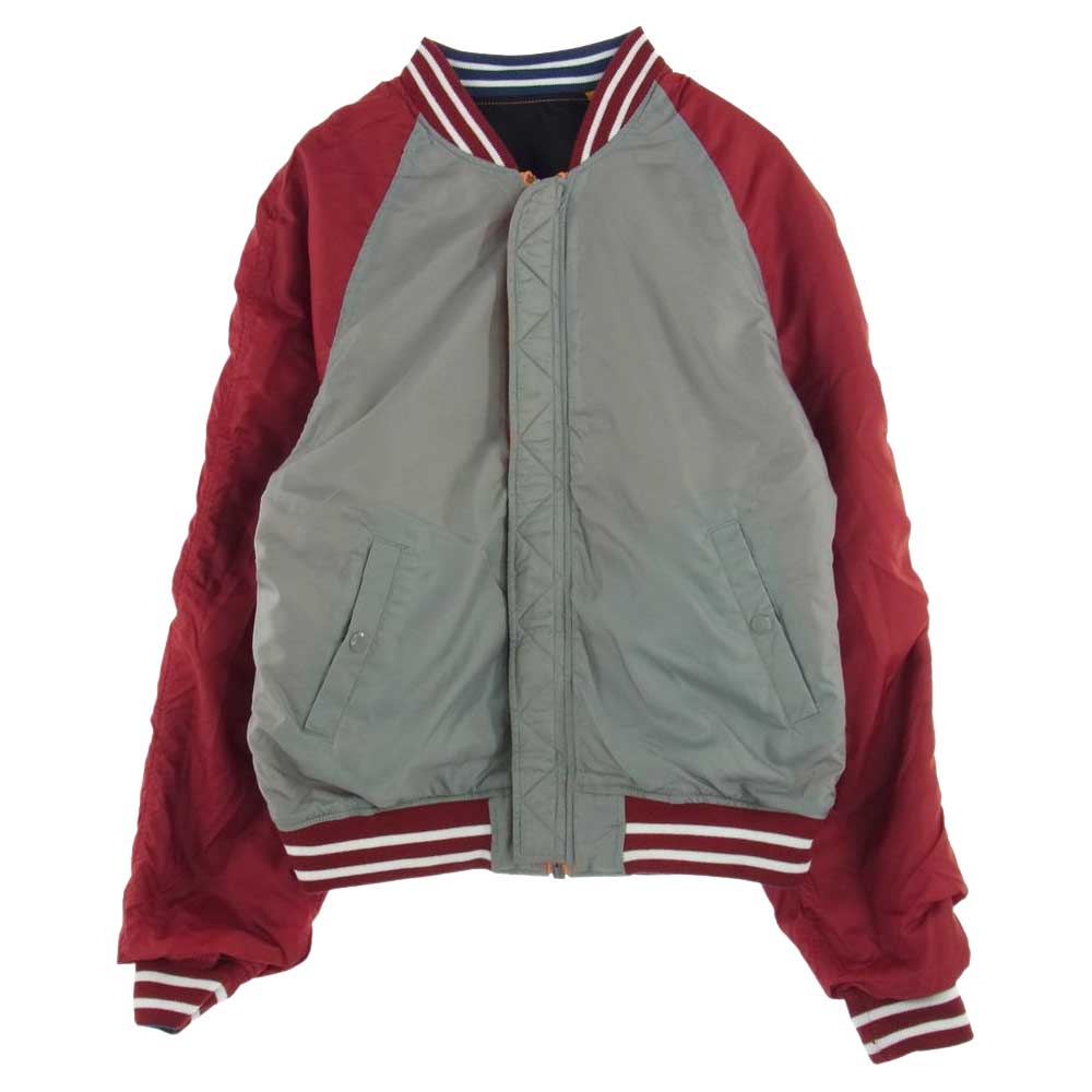 アンチソーシャルソーシャルクラブ ALPHA アルファ MA-1 バック ロゴ