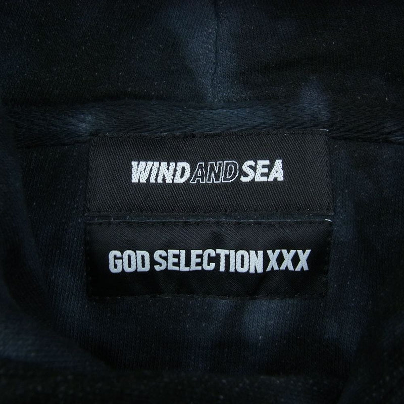 WIND AND SEA × GOD SELECTION XXX ブラック L