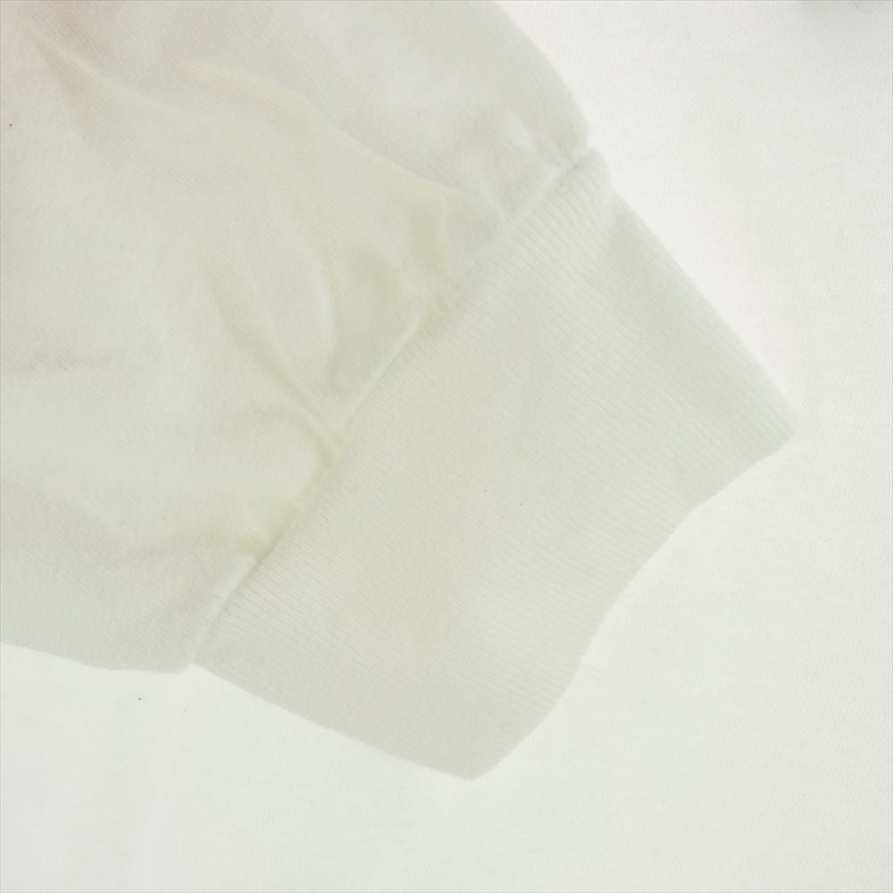 Supreme シュプリーム 20AW Box Logo L/S Tee ボックスロゴ プリント 長袖 Tシャツ ホワイト系 レッド系 M【中古】