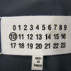 MAISON MARGIELA メゾンマルジェラ 18SS S30DL0393 10ライン 四つタグ 台襟 比翼 ダークネイビー系 39【美品】【中古】