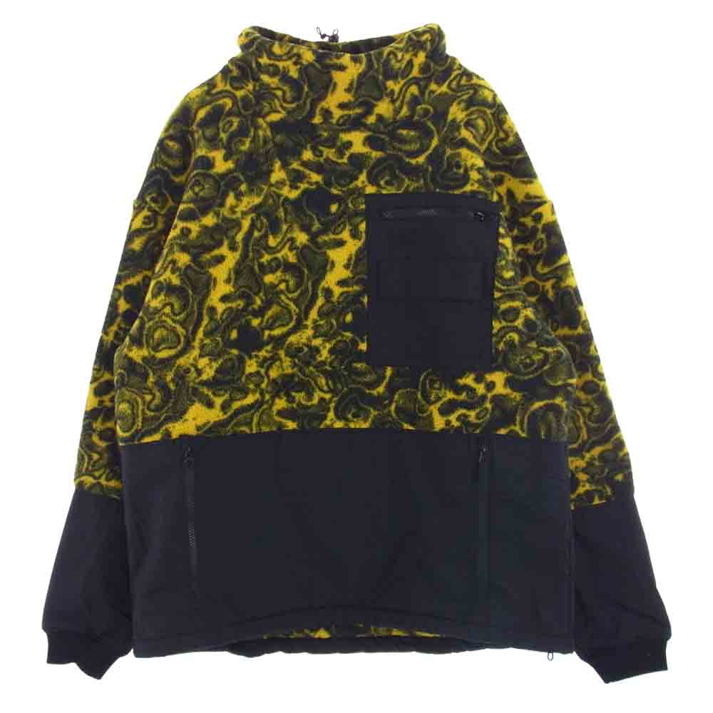 THE NORTH FACE ノースフェイス NL71962 94 RAGE Classic Fleece Pullover 94 レイジ クラシック フリース プルオーバー フリース ジャケット ブラック系 イエロー系 XL【中古】