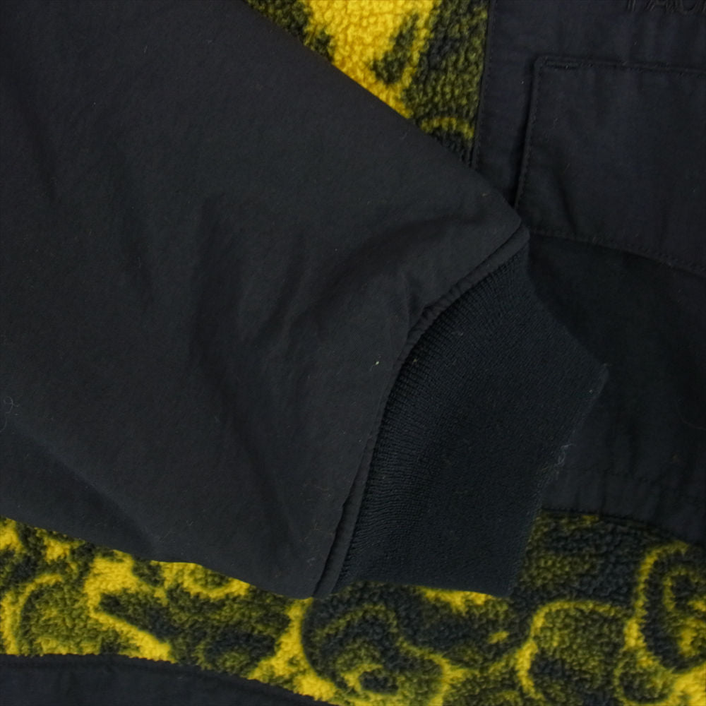 THE NORTH FACE ノースフェイス NL71962 94 RAGE Classic Fleece Pullover 94 レイジ クラシック フリース プルオーバー フリース ジャケット ブラック系 イエロー系 XL【中古】