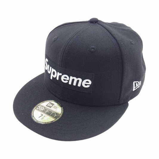 Supreme シュプリーム 17SS PLAY BOY NEW ERA プレイボーイ ニューエラ ボックス ロゴ キャップ ブラック系 7 1/2【中古】