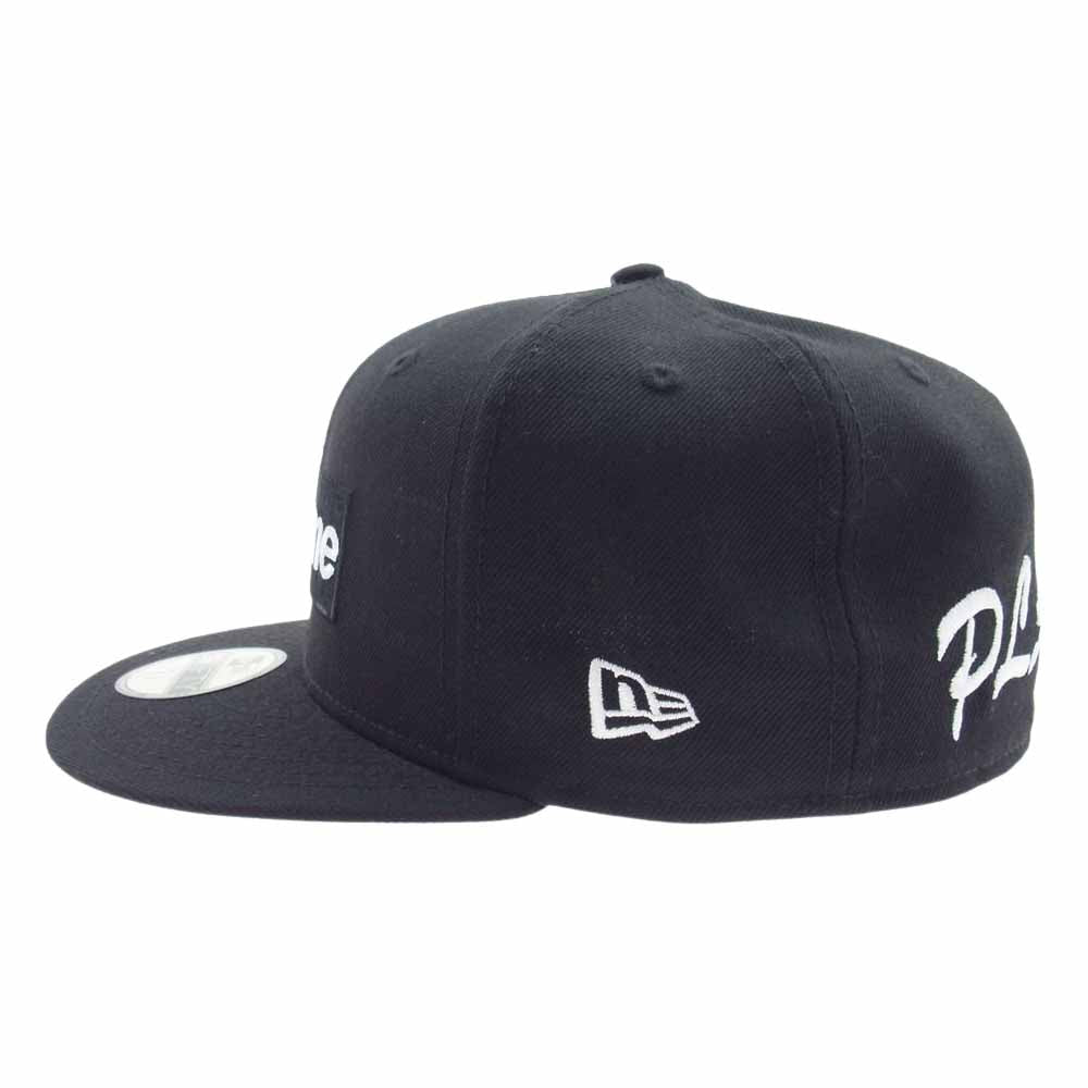 Supreme シュプリーム 17SS PLAY BOY NEW ERA プレイボーイ ニューエラ ボックス ロゴ キャップ ブラック系 7 1/2【中古】