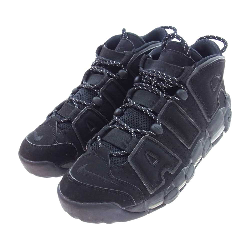 NIKE ナイキ 414962-004 Air More Uptempo エア モア アップテンポ モアテン スニーカー ブラック ブラック系 28.0cm【中古】