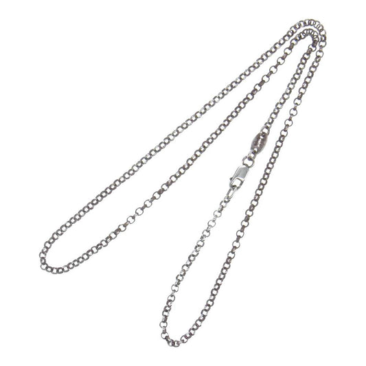 CHROME HEARTS クロムハーツ（原本無） NECKCHAIN ロールチェーン ネックチェーン 16インチ シルバー系【中古】