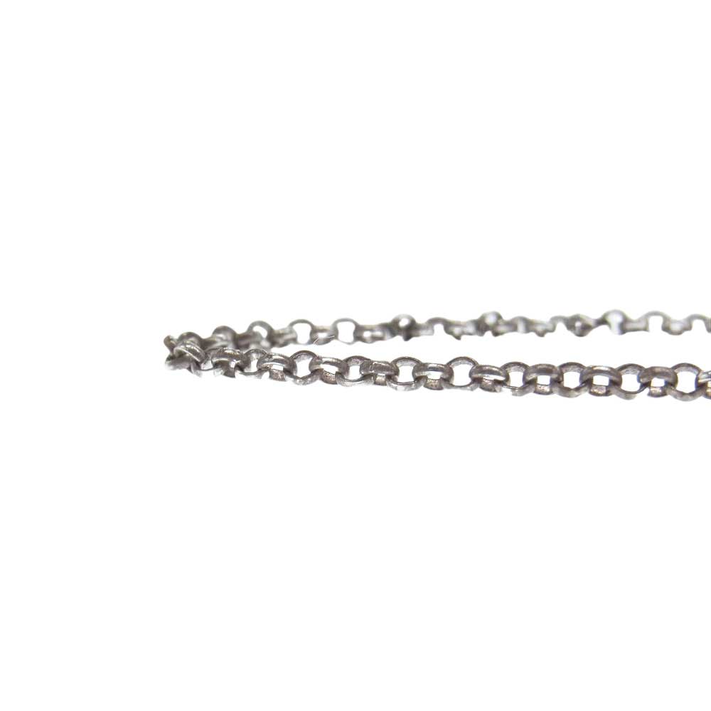 CHROME HEARTS クロムハーツ（原本無） NECKCHAIN ロールチェーン ネックチェーン 16インチ シルバー系【中古】
