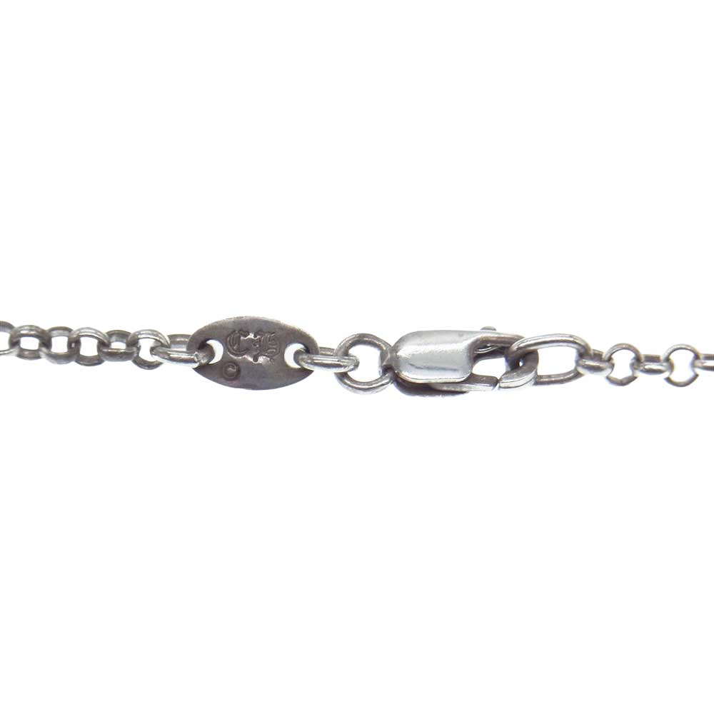 CHROME HEARTS クロムハーツ（原本無） NECKCHAIN ロールチェーン ネックチェーン 16インチ シルバー系【中古】