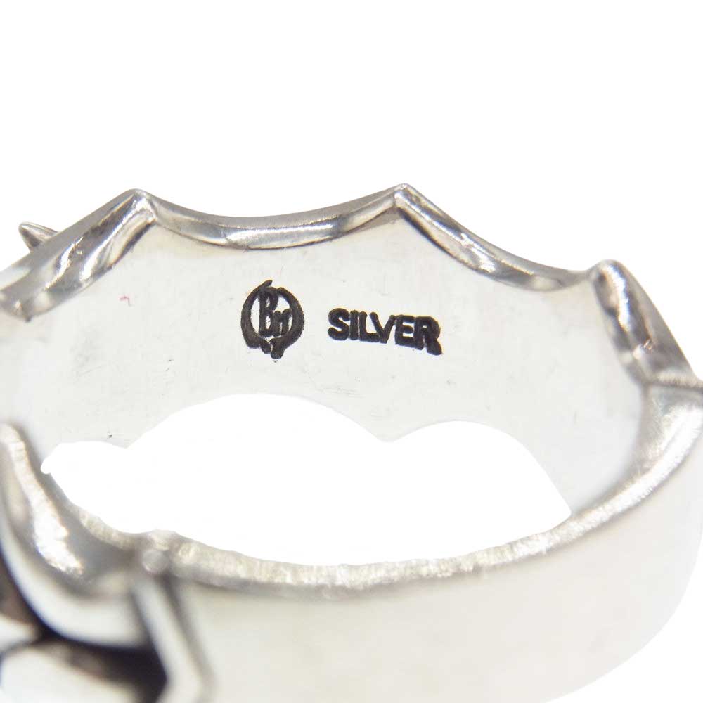 Bloody Mary ブラッディマリー カラペス リング SV925 石付き 燻し加工 シルバー系 19【中古】