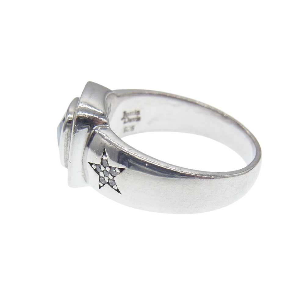 Justin Davis ジャスティンデイビス BABY M.TS スクエアストーン シルバー リング  シルバー系 21.5【中古】